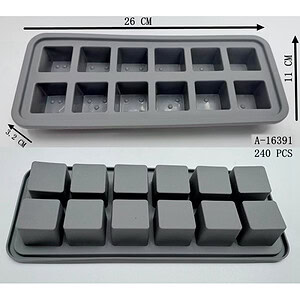 TAVA PENTRU CUBURI GHEATA, SILICON A16391