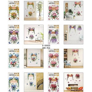 STICKER DECOR PERETE, PVC A16435