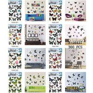 STICKER DECOR PERETE, PVC A16437