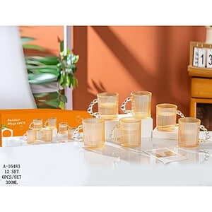 CANA 6 PCS 300 ML, STICLA A16483