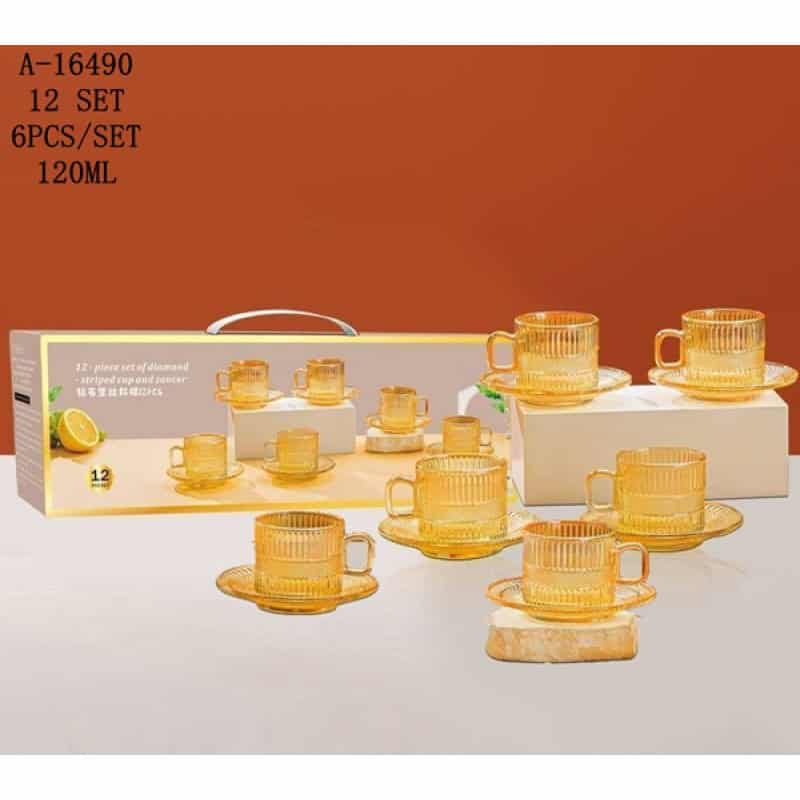 CANA 6 PCS(120ML)+FARFURIE 6 PCS, STICLA A16490