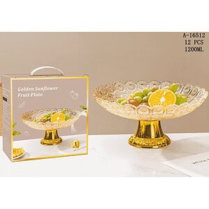 FRUCTIERA CU PICIOR 26.5CM, STICLA+PVC A16512