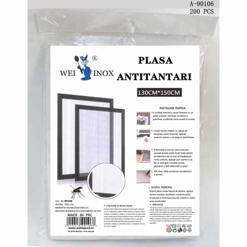 PLASA TANTARI 130*150CM, TEXTIL+PVC A90106
