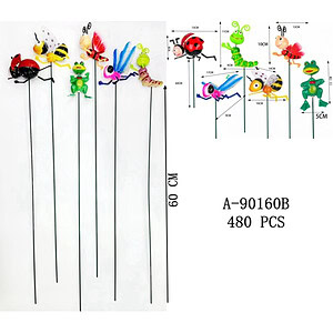 ORNAMENT GRADINA 60 CM, PVC+FIER A90160B