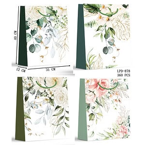 PUNGA CADOU 31*40*12, HARTIE+TEXTIL LPD878