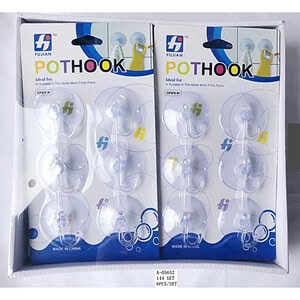 CUIER VENTUZA 6 PCS, PVC A05652