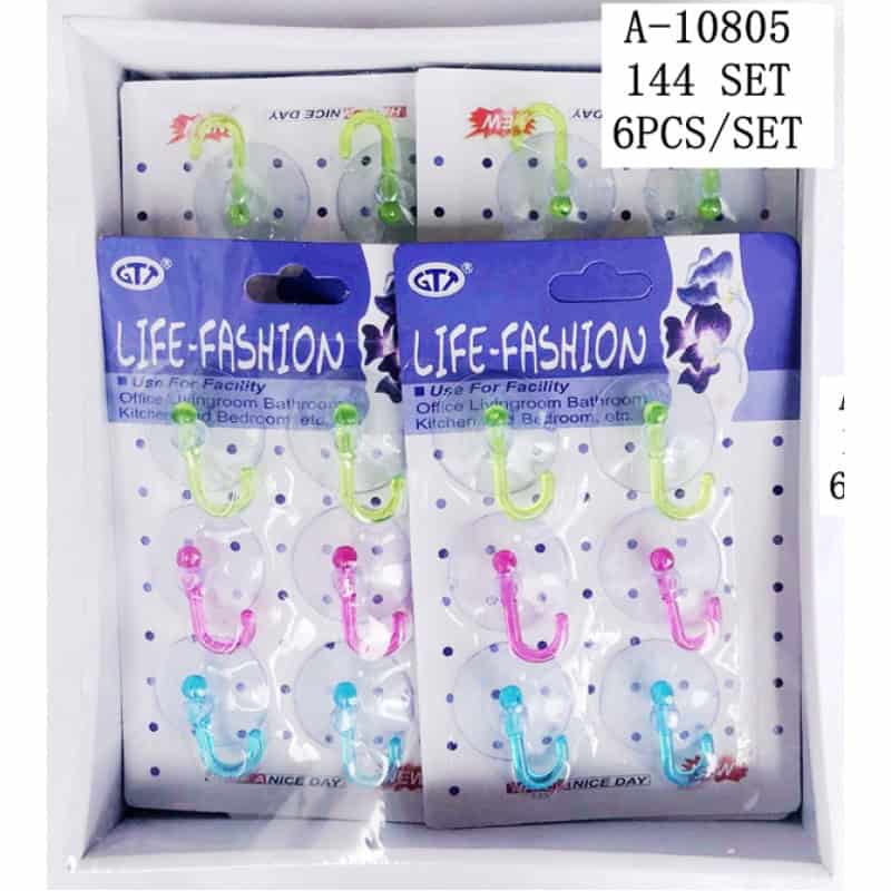 CUIER VENTUZA 6 PCS, PVC A10805