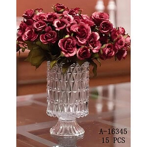 VAZA DECORATIVA 18*10.8, STICLA A16345