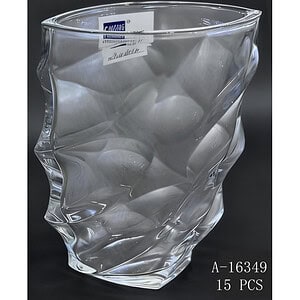 VAZA DECORATIVA 12.5*18.5, STICLA A16349