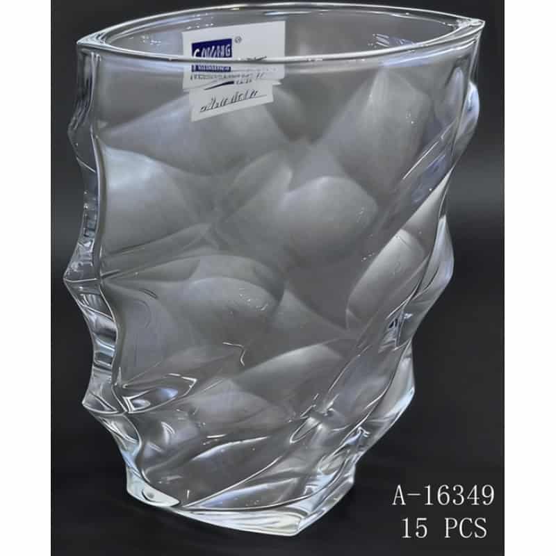 VAZA DECORATIVA 12.5*18.5, STICLA A16349
