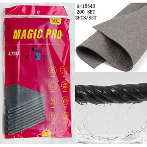 LAVETA 30*30 CM 3 PCS, MICROFIBRA A16543