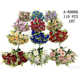FLORI ARTIFICIALE,TEXTIL+PVC A80066