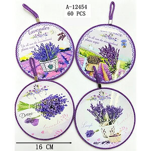 SUPORT OALA 16.5*17 CM, CERAMICA+TEXTIL A12454