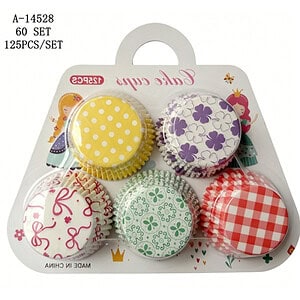 FORMA PRAJITURI 125 PCS, HARTIE A14528