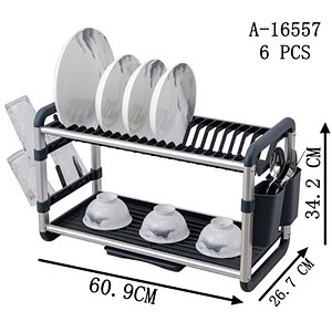 SUPORT VASE ETAJAT, FIER+PVC A16557