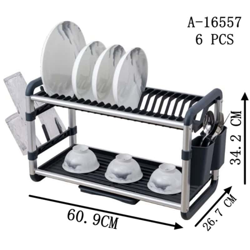 SUPORT VASE ETAJAT, FIER+PVC A16557
