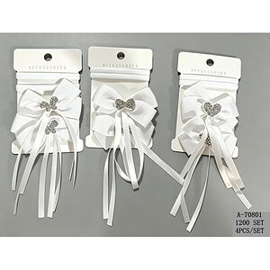 CLAMA PAR 2PCS+ELASTIC PAR 2PCS, TEXTIL+FIER+PVC A70801