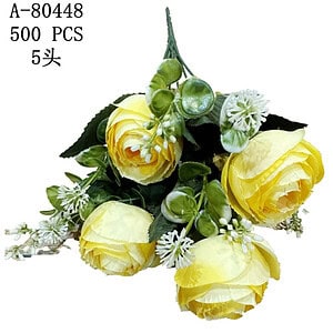 FLORI ARTIFICIALE BUCHET, TEXTIL+PVC A80448