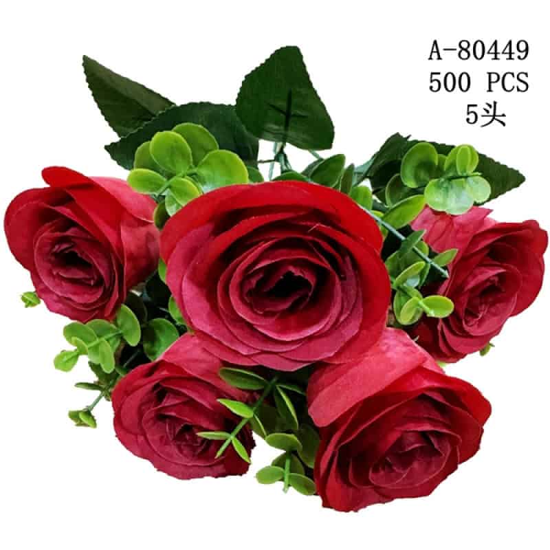 FLORI ARTIFICIALE BUCHET, TEXTIL+PVC A80449