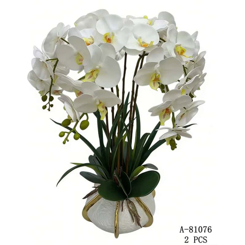 FLORI ARTIFICIALE GHIVECI, PVC+CERAMICA A81076