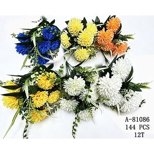FLORI ARTIFICIALE, TEXTIL+PVC A81086
