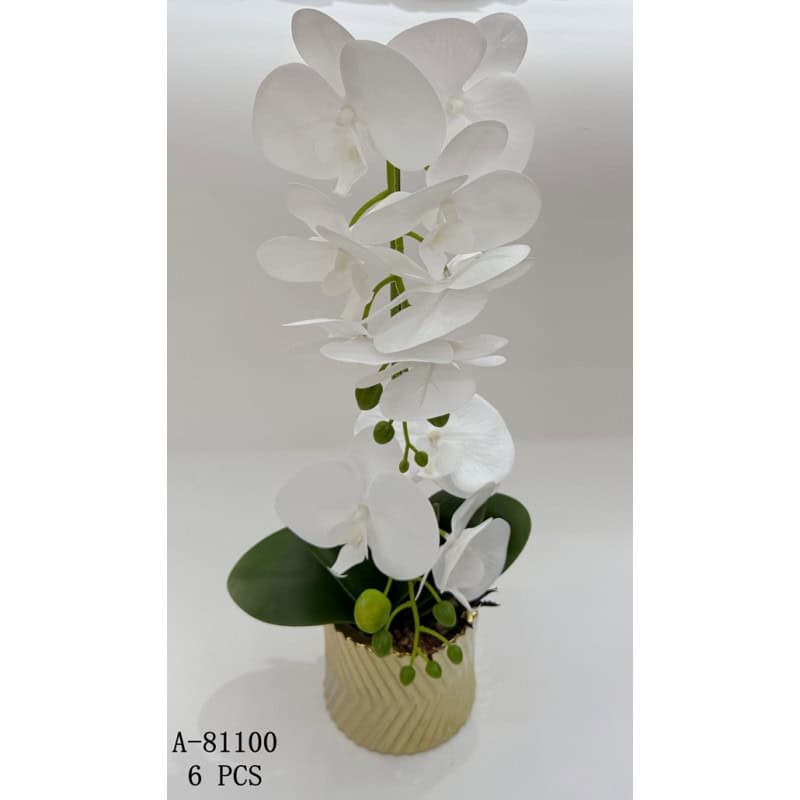FLORI ARTIFICIALE GHIVECI, PVC+CERAMICA A81100