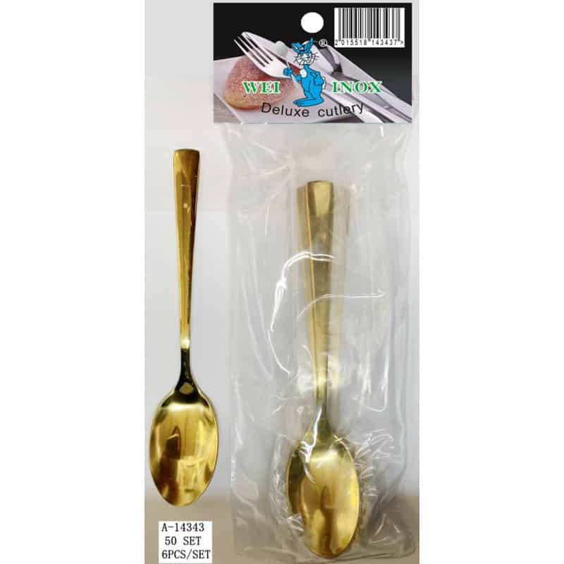 LINGURITA 6 PCS, INOX A14343
