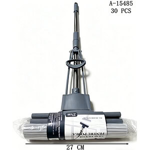 MOP CU MANER DE STOARCERE, PVC+BURETE+FIER A15485