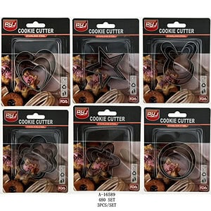 FORMA PRAJITURI 3 PCS, FIER A16589