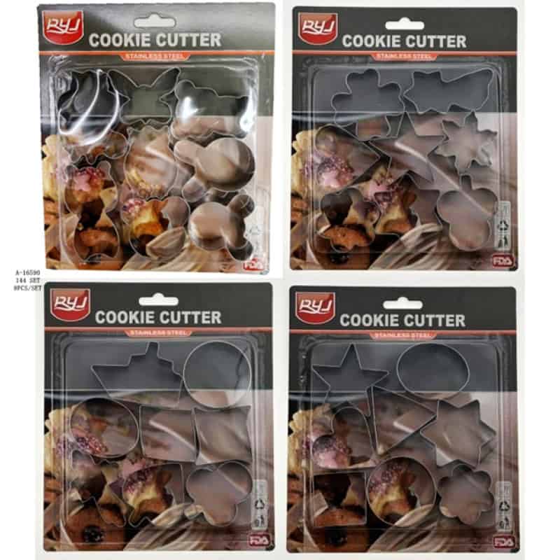 FORMA PRAJITURI 8 PCS, FIER A16590
