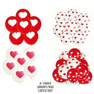 BALON 12PCS, CAUCIUC A16654