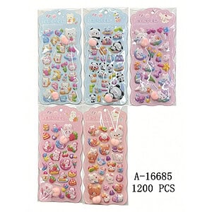 STICKER, PVC+SILICON A16685