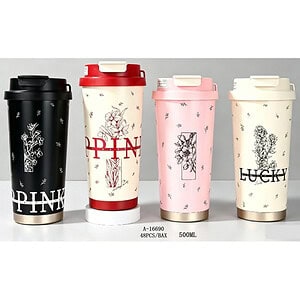 TERMOS 500ML,FIER+PVC A16690