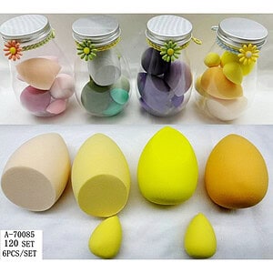 BURETE MAKE-UP 6 PCS, BURETE+PVC A70085