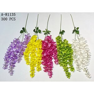 FLORI ARTIFICIALE, TEXTIL+PVC A81135