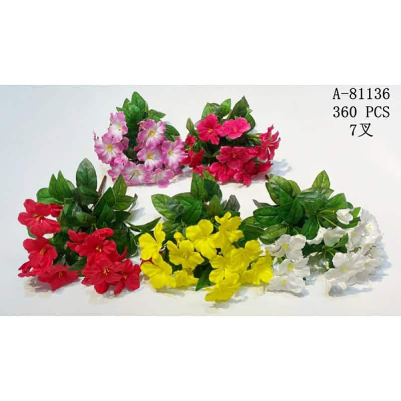 FLORI ARTIFICIALE BUCHET, TEXTIL+PVC A81136