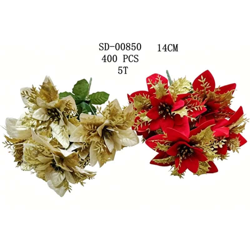 FLORI ARTIFICIALE BUCHET, TEXTIL+PVC SD00850
