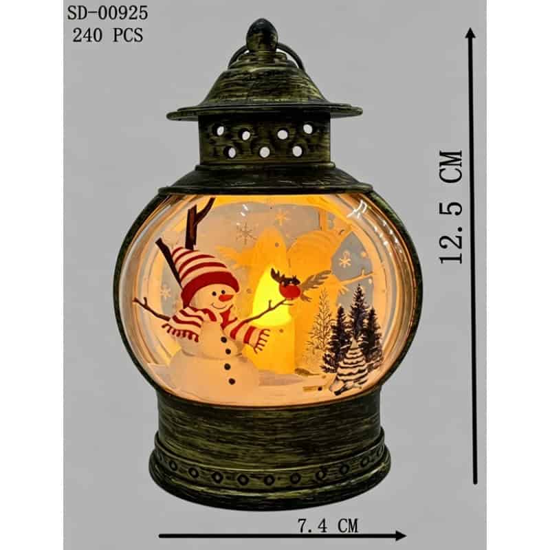 FELINAR CRACIUN CU LED 7.4*12.5CM, PVC+FIER SD00925