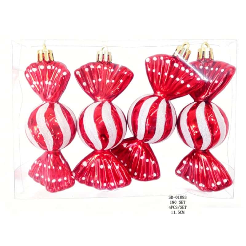 DECORATIUNE BRAD 4PCS, PVC SD01093