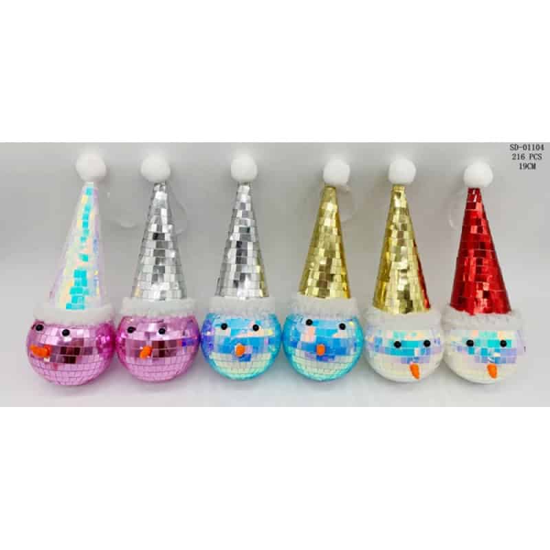 DECORATIUNE BRAD 19 CM, PVC+TEXTIL SD01104