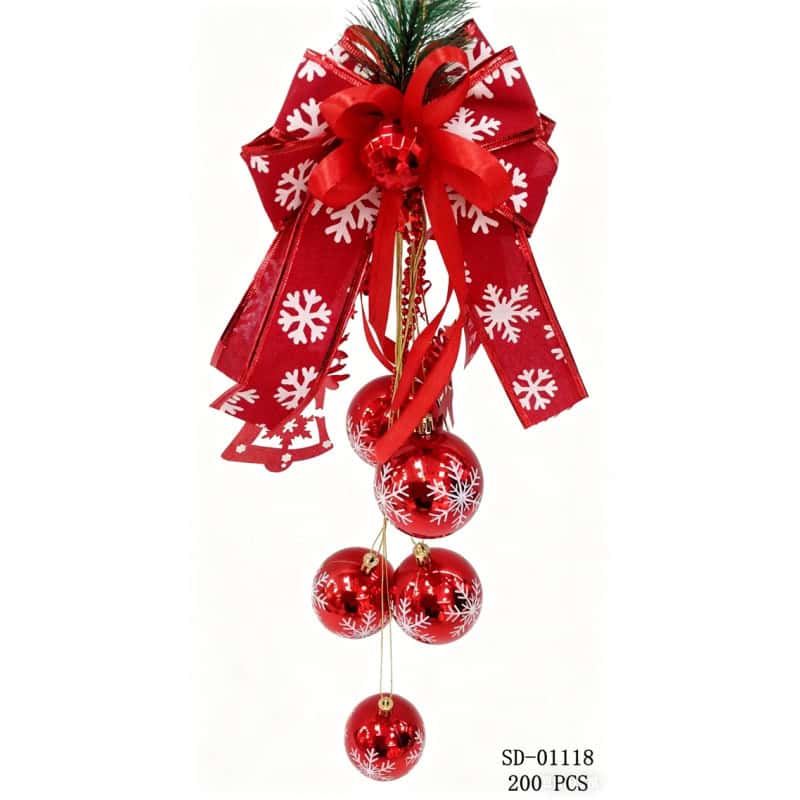 DECORATIUNE CRACIUN, PVC+TEXTIL SD01118