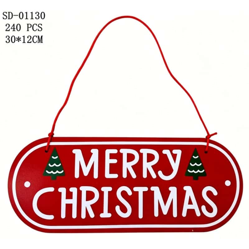 ORNAMENT USA CU TEMATICA DE CRACIUN, LEMN+TEXTIL SD01130