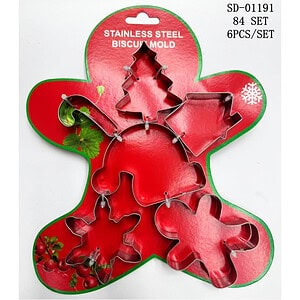 FORMA PRAJITURA 6PCS,FIER SD01191