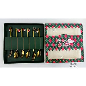 FURCULITA 3 PCS+LINGURITA 3 PCS,INOX SD01194
