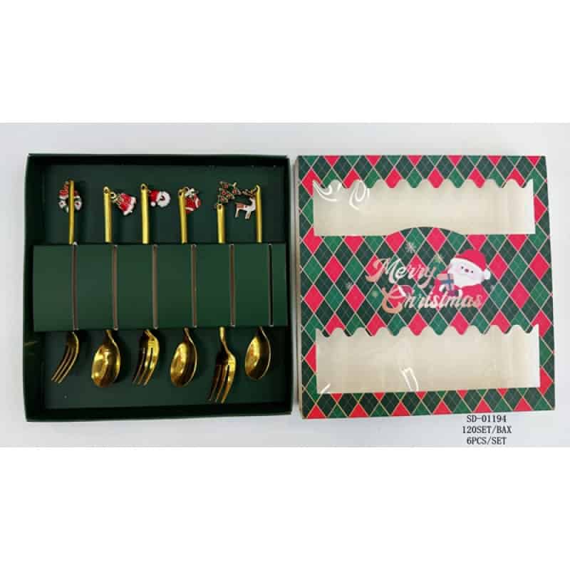 FURCULITA 3 PCS+LINGURITA 3 PCS,INOX SD01194