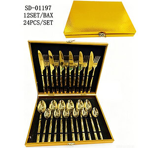 SET TACAM 24 PCS,INOX SD01197
