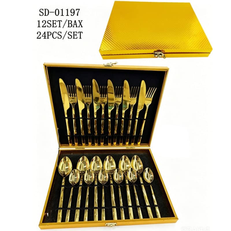 SET TACAM 24 PCS,INOX SD01197